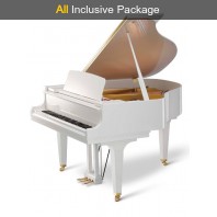 Kawai GL30 Grand Piano Polished White All Inclusive Package